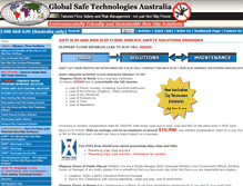 Tablet Screenshot of globalsafe.com.au